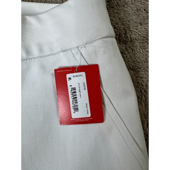 Spanx, Ankle Slim Straight Pant -White  Size XL,NEW - Picture 10 of 14
